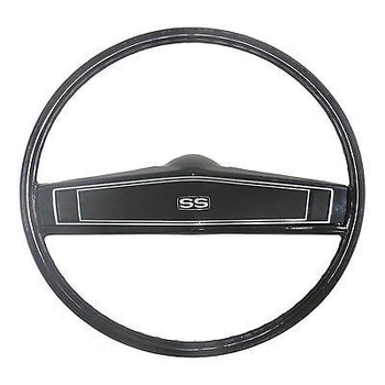 1969 CHEVELLE CAMARO SS STEERING WHEEL BLACK